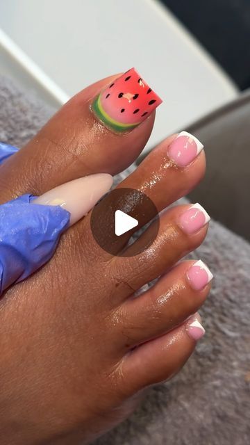 G O R G E O U S on Instagram: "🍉Watermelon Toes stole my 🫶🏽 ughhh perfection!! 🥹🔥 let’s keep it going before summer ends!!😏 what fruit should I do next?!" Watermelon Toes, Keep It Going, August 8, End Of Summer, Keep Going, Nail Inspo, Watermelon, Fruit, Let It Be