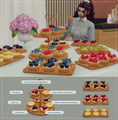 Somik Severinka, Sims 4 Restaurant, Sims 4 Kitchen, Play Sims 4, Sims Packs, Muebles Sims 4 Cc, Free Sims 4, Sims 4 Game Mods, Sims 4 Expansions