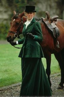 5th and state: Want to get away? Worst Costume, Riding Habit, Side Saddle, Fox Hunting, Hunting Gifts, Period Costumes, Equestrian Style, Nicole Kidman, Period Dramas