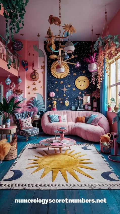 Witchy Room Aesthetic, Home Decorating Ideas Living Room, Whimsical Home Decor, Witchy Room, Recycled Garden, Whimsical Home, Pretty Room, Ideas Living Room, Style Deco