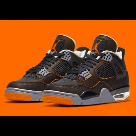 Trending Orange Of The Summer Orange Jordan, Jordan 4’s, Jordan Retro 4, Jordan 4s, Womens Air Jordans, Nike Air Jordan Retro, Jordan 2, Jordan 4 Retro, Womens Jordans