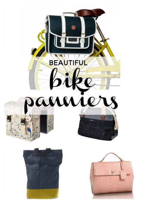 Bike Panniers Pattern, Beach Cruiser Bikes Accessories, Bike Bag Pattern, Cruiser Bike Accessories, Bike Saddle Bags, Bicycle Panniers, Stylish Bike, Bike Panniers, Beach Cruiser Bikes