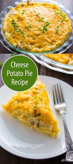 Potatoe Pie Recipe, Cheese And Potato Pie, Potato Pie Recipe, Cheese Potato, Cheese Potatoes, Potato Pie, Mouthwatering Recipes, Irish Recipes, Potato Dishes