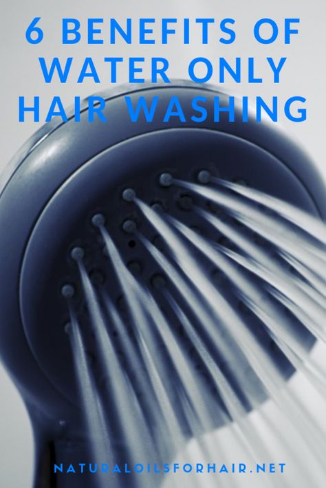 Water Washing Only Hair, Washing Hair Without Shampoo, Water Only Hair Washing, Natural Oils For Hair, Natural Hair Wash, Best Clarifying Shampoo, Benefits Of Water, 3c Natural Hair, Wavy Hair Overnight