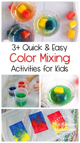 Here are some great color mixing activities! Your preschoolers will explore important art and science skills and of course have lots of fun in the process! You're definitely going to want to check out these 3+ Awesome Color Mixing Activities for Little Kids! #kidsactivities #colormixing #STEAM #color #preschoolthemes #science #art Color Mixing Activities, Colors Activity, Science Activities For Toddlers, Color Activities For Toddlers, Making Colors, Preschool Color Activities, Science For Toddlers, Rainbow Activities, Preschool Science Activities