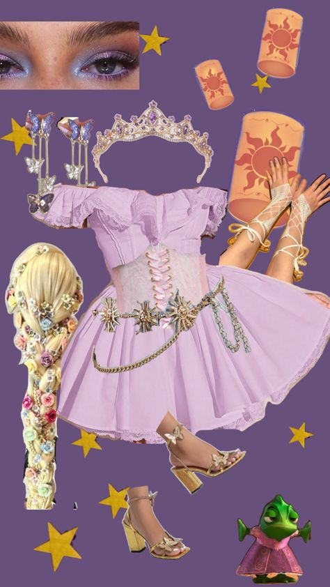 Rapunzel Halloween, Rapunzel Halloween Costume, Rapunzel Costume, Matching Halloween Costumes, Quinceanera Planning, Tangled Rapunzel, Matching Halloween, Group Costumes, Spooky Designs