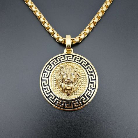 High Quality 18k Gold Lion Head Men Jewelry Necklace - Buy Men Jewelry Necklace,Lion Head Jewelry,Gold Necklace Men Product on Alibaba.com Men Jewelry Necklace, Lion Head Jewelry, Gold Necklace Men, Jewelry Gold Necklace, Office Color, Lion Necklace, Religious Crafts, Gold Lion, Jewelry Men