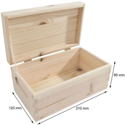 Wooden Box Plans, Wood Storage Box, Desain Furnitur Modern, Woodworking Hand Tools, Wooden Storage Boxes, Wooden Chest, Beginner Woodworking Projects, Small Wood Projects, Wood Working For Beginners