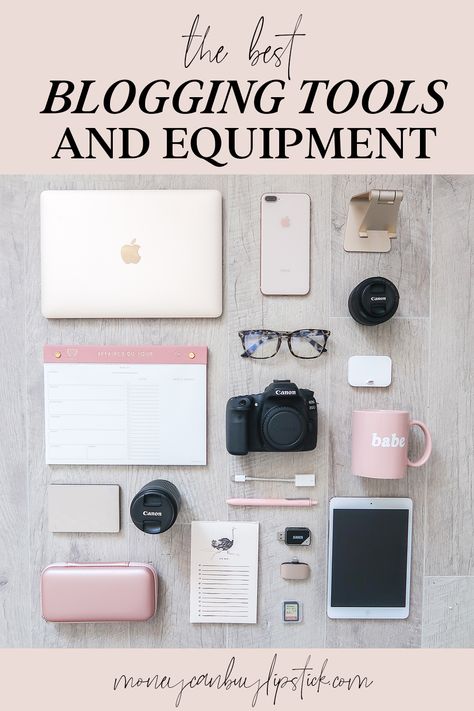 The Best Tools, Cameras, and Equipments for Bloggers | Blogger-friendly tools | My favorite tools for blogging Blogging Camera, Teresa Caruso, Start Youtube Channel, Youtube Channel Ideas, Earn Money Blogging, Increase Blog Traffic, Blogging Advice, Blog Tools, Blog Social Media