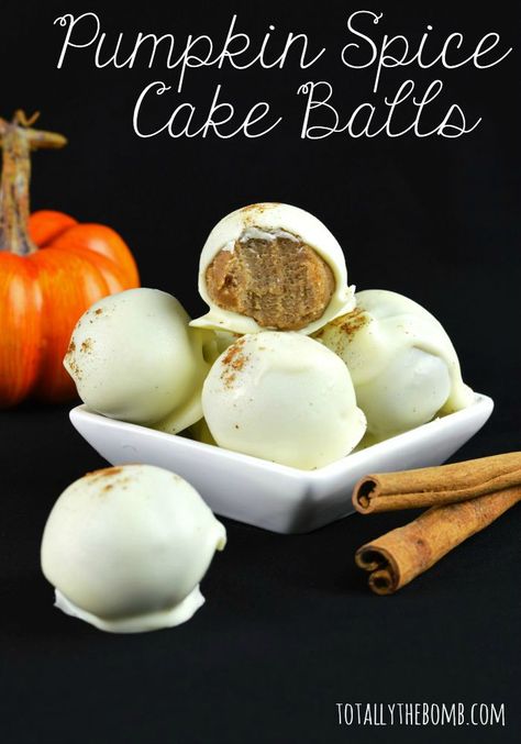 Chocolate Covered Pumpkin Spice Cake Balls are like pumpkin spice for the soul...Click now! Spice Cake Balls, Pumpkin Spice Cake Balls, Pumpkin Crepes, Spicy Fried Chicken, Cake Ball, Homemade Pumpkin Spice, Cooking Challenge, Pumpkin Spice Cake, Dark Chocolate Cakes