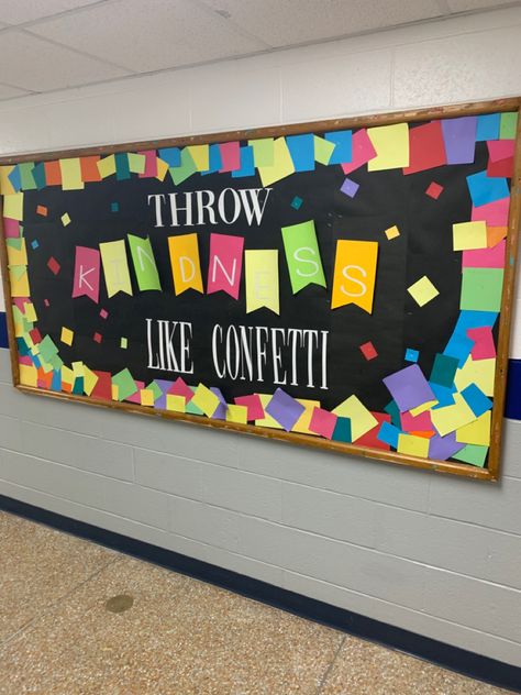 World Kindness Day Bulletin Board, Kindness Bulletin Board, Kindness Day, World Kindness Day, School Counseling, Bulletin Boards, Bulletin Board, School Ideas, Counseling