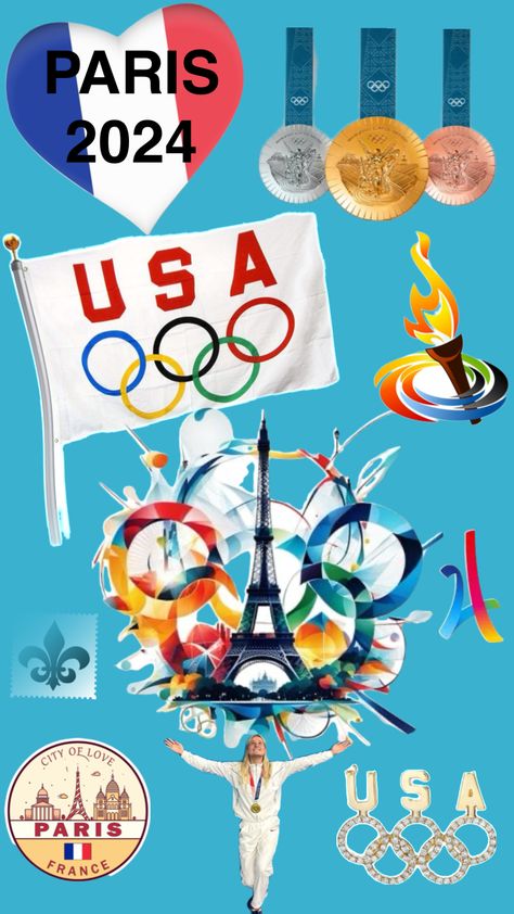 Paris 2024 Olympics #olympics #summer #summer24 Summer Olympics, Olympic Games, Paris Olympics 2024, Olympics 2024, 2024 Olympics, Usa Cities, Paris Summer, Paris Olympics, Watch Party