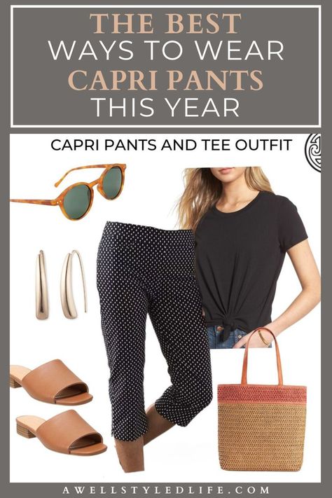 Style Inspiration Petite, Capri Pants Outfits, Jean Capris, Over 60 Fashion, Pants Outfit Casual, Be Mindful, Style Inspiration Winter, 60 Fashion, Least Favorite