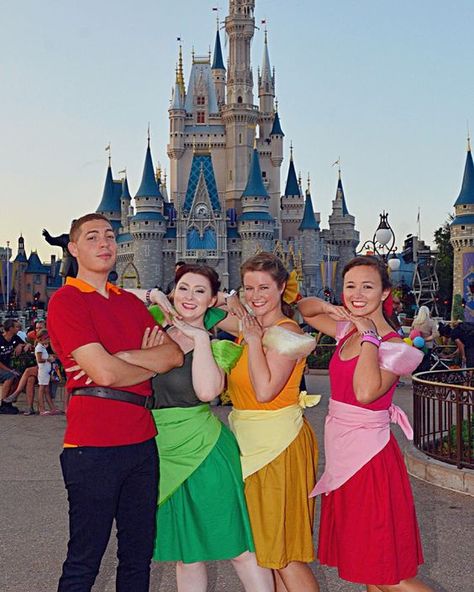 My what a guy, that Gaston!  Gaston and The Bimbettes DIY Disney Halloween Costume  #MNSSHP #waltdisneyworld #disney #disneyworld #wdw #castmember #unforgettablecast #magickingdom #mnsshpcostume #mnsshpcostumes #halloween #halloweencostume #disneycostume #disneycostumes #disneyhalloweencostume #beautyandthebeastcostume #gastoncostume #gaston #bimbettes #thebimbettes Mnsshp Costume Ideas, The Bimbettes, Gaston Costume, Hercules Costume, Halloween Costum, Beauty And The Beast Costume, Beast Costume, Beauty And The Beast Party, Diy Dog Costumes