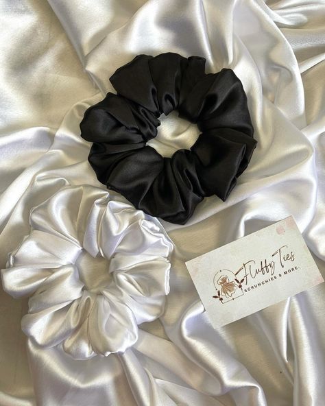 Black & White never goes out of style, isn’t? 🤤 Fabric used : Silk Satin 🤍 Shop now 🌻 Offer Price : 49rs. @officialfluffyties (Scrunchies, Black & White, Handmade Scrunchies, Shop Small) #scrunchies #handmade #handmadewithlove #smallbusiness #blacklove #blackandwhite #love #shopsmall Black Scrunchie Aesthetic, Scrunchies Black, Small Scrunchies, Black Scrunchies, Black Scrunchie, Shop Small, Black Love, Small Shop, Out Of Style