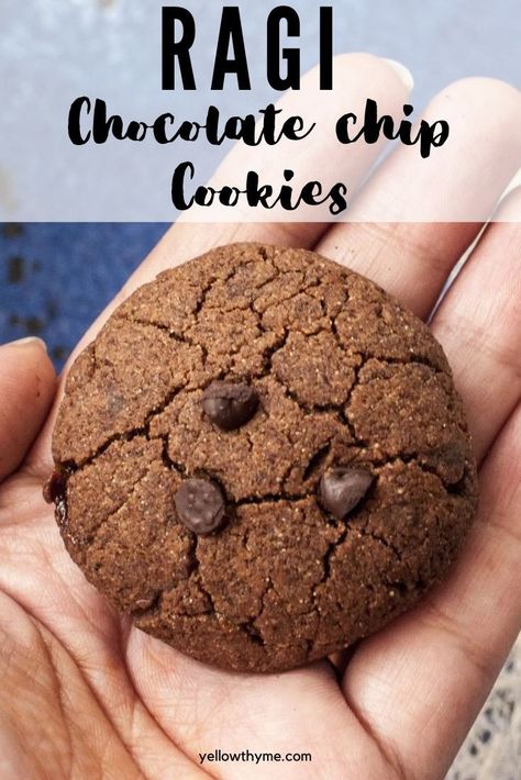 Ragi Chocolate Cookies, Homemade Healthy Cookies, Healthy Biscuits For Kids, Ragi Cookies Recipe, Ragi Biscuits Recipe, Vegan Cookies Recipes Healthy, Cookie Recipes Vegan, Healthy Cookies Recipes, Best Cookies Recipes