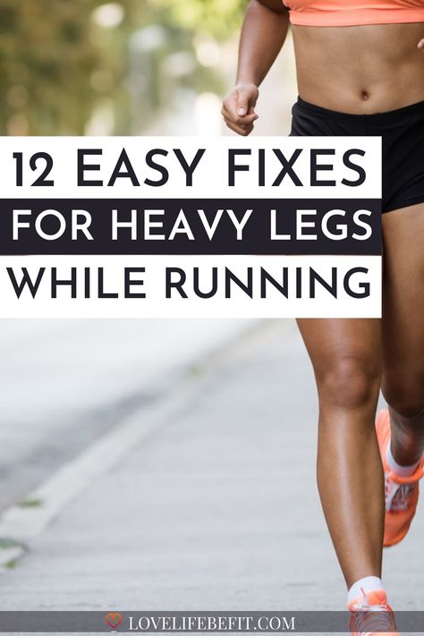 Fix your heavy legs while running and avoid heavy leg syndrome with these 12 easy solutions. Make your heavy legs when running history with better training #heavylegswhilerunning #heavylegssyndrome Heavy Legs Syndrome, Runners Legs Women, Runners Legs, Running Benefits, Running Breathing, Improve Running, Sore Legs, Beginner Running, Tired Legs