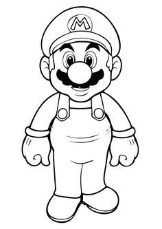 All Mario Characters Coloring Pages | Free Printable Mario Coloring Pages For Kids Mario Und Luigi, Mario Coloring, Super Mario Coloring Pages, Mario Coloring Pages, Boy Coloring, Coloring Pages For Boys, Mario Bros., Cartoon Coloring Pages, Mario Brothers