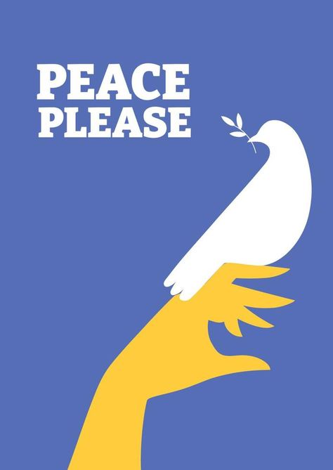 Peace please in Ukraine poster. Hand with white dove. Request concept. Vector flat illustration. White Dove Illustration, Peace Illustration Art, Dove Illustrations, Humanity Poster, Opera Poster, Peace Graphic, Dove Peace, Marvel Phone Wallpaper, Peace Logo