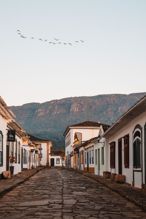 Brasil Aesthetic, Cobblestone Streets, Aesthetic Vintage, Cant Wait, Interior Architecture, Brazil, Chibi, Ipad, Old Things