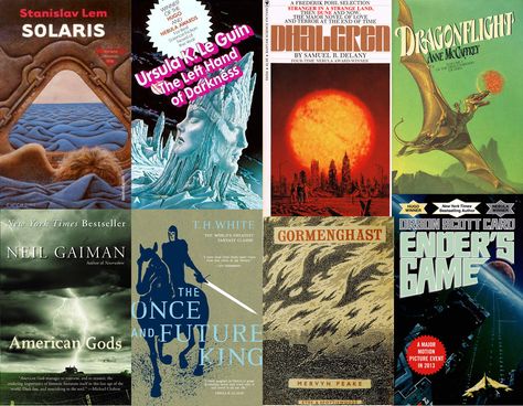 50 Sci-Fi/Fantasy Novels That Everyone Should Read Books And Tea, Dystopian Fiction, Books Everyone Should Read, Fantasy Books To Read, Science Fiction Novels, Science Fiction Books, Sci Fi Books, Rory Gilmore, Fantasy Novel