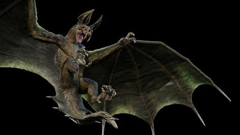 Bat Creature Concept Art, Bat Dragon, Bat Art, Dragon Statue, Dragon Design, Creature Concept Art, Creature Concept, Dragon Art, Bat