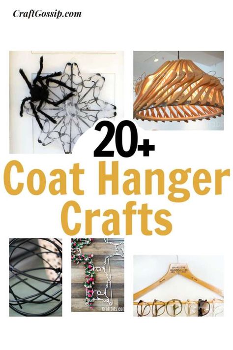 Close Hanger Ideas, Clothes Hanger Angel, Wooden Coat Hanger Crafts, Coat Hanger Decor, Coat Hanger Crafts Projects, Wooden Hanger Crafts, Metal Coat Hanger Crafts, Hangers Crafts Ideas, Coat Hanger Butterflies