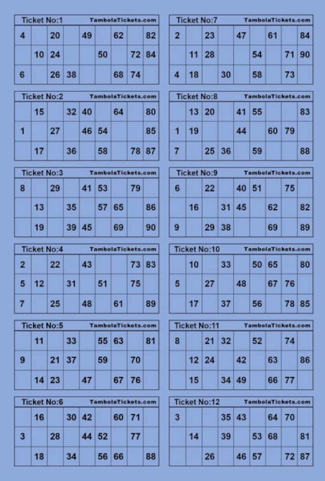 Tambola Tickets Printables, Bingo Clipart, Tambola Tickets, Green Calendar, Bingo Tickets, Bingo Books, Bingo Card Generator, Free Printable Bingo Cards, Bingo Online