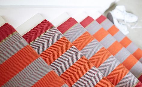 Stair runners | Stair carpet | Higherground Carpet On Stairs, Herringbone Texture, Beautiful Stairs, Sisal Carpet, Stair Carpet, Hallway Carpet, Period Property, Porch Flooring, Wooden Stairs