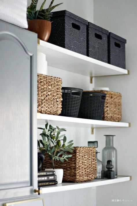 Find out additional info on "laundry room storage small shelves". Have a look at our internet site. Laundry Room Closet Ideas, Room Closet Ideas, Chic Laundry Room, Laundry Room Design Ideas, Laundry Room Storage Shelves, Small Laundry Room Makeover, Small Laundry Room Organization, Room Storage Diy, Laundry Room Flooring