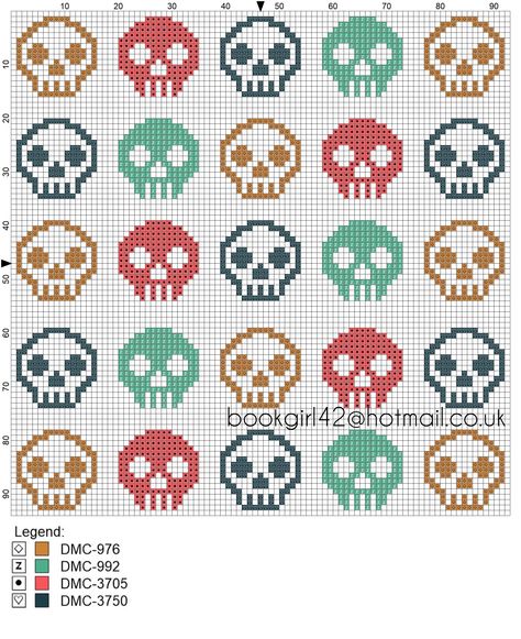 Mini Skull Cross Stitch Pattern, Tiny Skull Cross Stitch, Halloween Cross Stitch Borders, Tapestry Crochet Skull Pattern, Knitted Skull Pattern, Skull Cross Stitch Pattern Free, Small Skull Cross Stitch Pattern, Skull Pixel Pattern, Skull Knitting Chart