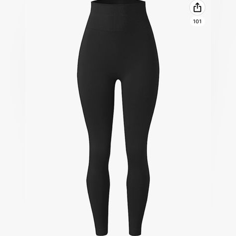 Women’s Black Contour Leggings. Never Worn. They Seem To Run Small And The Contour Can Become Transparent When Stretched. Gym Wishlist, Aesthetic Bottoms, Fuzzy Leggings, Robber Costume, Contour Leggings, Plain Black Leggings, Fun Beauty Products, Black Leggins, Black Contour