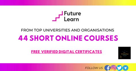 Free Certificate Courses, Online Computer Courses, Free Learning Websites, Learning History, University Of Reading, Free Online Learning, New Knowledge, Free Certificates, Digital Certificate