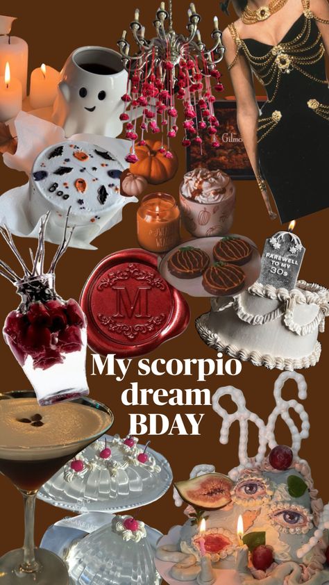 #scorpio bday vibes ♏️🖤 Mocktails Girly, Scorpio Bday Party, Scorpio Themed Birthday Party, Scorpio Birthday Ideas, Scorpio Vibes Aesthetic, Scorpio Party, Bday Vibes, Scorpio Birthday, Scorpio Season