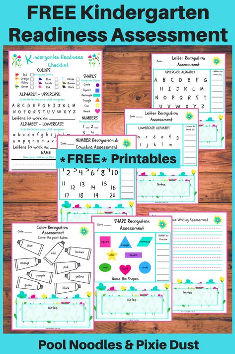 Download a free printable Kindergarten Readiness Assessment. Kindergarten Evaluation Free Printable, Color Assessment Preschool Free Printable, Number Assessment Kindergarten Free, Free Preschool Assessment Printables, Kindergarten Assessment Free Printable, Preschool Assessment Form Free Printable, Prek Assessment Free Printable, Pre K Assessment Forms Free, Prek Assessment