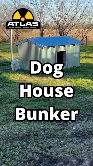 Underground Dog House, Prepper Bunker, Underground Bunker Plans, Underground Survival Shelters, Luxury Bunkers, Bunker Home, Doomsday Bunker, Prepper Gear, Underground Shelter