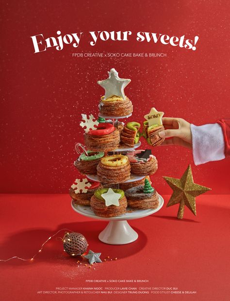 Christmas Food Photography, Food Photography Studio, Cake Photoshoot, Christmas Campaign, Food Photoshoot, Christmas Shoot, Consulting Company, Christmas Hamper, Cake Photography