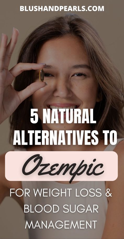 Natural Ozempic, Lunch Saludable, Fitness Before After, Natural Alternatives, Fitness Home, Blood Sugar Management, Makanan Diet, Blood Sugar Control, Insulin Resistance