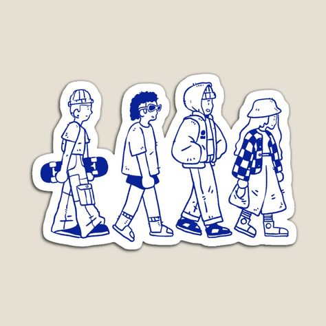 sticker shop of streetwear fashion Sticker Illustration Character Design, Fashion Design Sketches Streetwear, Cartoon Style Illustration, Illustration Styles Character Design, Working Out Illustration, Streetwear Fashion Logo, Outfit Illustration Art, Street Wear Illustration, Streetwear Fashion Illustration