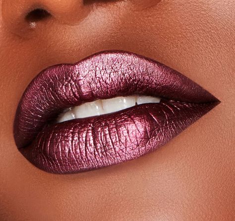 Metallic Liquid Lipstick, Shimmer Lipstick, Lipsense Lip Colors, Metallic Lipstick, Lip Color Makeup, Metallic Lips, Beautiful Lipstick, Lip Palette, Pink Lipstick