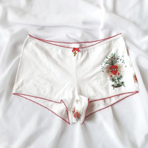 vive maria boxers iconic 90s boxers by vive maria... - Depop Boxer Outfits Female, Vive Maria Clothing, Boxer Outfit Female, Women Boxers Outfit, Boxers Under Jeans, Boxers Outfit Female, Boxers Outfit, Boxer Outfit, Woman Boxer