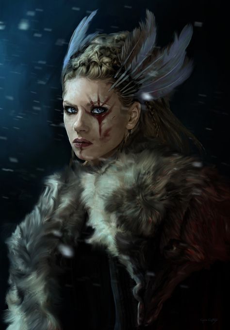 Lagertha Vikings, Vikings Lagertha, Art Viking, Vikings Tattoo, Symbole Viking, Vikings Ragnar, Norse Goddess, Viking Costume, Vikings Tv