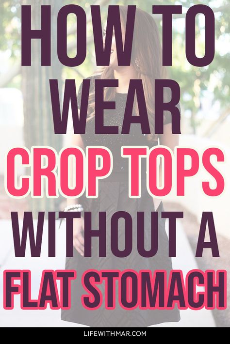 Yes, you can wear crop tops without a perfectly flat stomach! Here are 5 easy style tips on how you can wear crop tops even when you don't have abs. Crop Top Outfits For Moms, Loose Crop Shirts For Women, How To Style A Cropped Shirt, Tops To Wear On Jeans, Jeans Skirt And Crop Top Outfit, Crop Top Under Shirt, Skirts With Crop Tops Outfit, How To Wear Crop Tops Without Showing, Crop Top With Undershirt