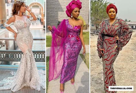 Looking for the latest lace style designs for your own occasions? We have compiled the most beautiful lace styles trending off and on Instagram. Latest Lace Style, Frock Images, Apple Dapple, Latest Lace Styles, Asoebi Lace, Nigerian Lace Styles, Skirt Images, Lace Gown Styles, Simple Gowns