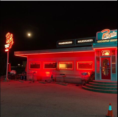 Pop's Riverdale, Pops Diner, Soda Shop, American Diner, Co Design, American Dream, Riverdale, Colorful Fashion, Diner