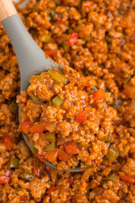 What To Do With Ground Turkey Meat, Healthy Sloppy Joe Recipe Ground Turkey, Ground Turkey And Beef Recipes, Ground Turkey Barbecue Recipes, What To Make With Ground Turkey Healthy, Turkey Sloppy Joes Healthy, Ground Turkey Cream Cheese Recipes, Ground Turkey Sandwich Recipes, Ground Turkey And Veggies Recipes