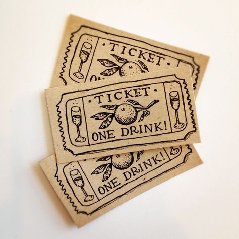 Ticket Drawing, Drink Tickets, Logo Creator, Create Logo, Ticket Design, Weird Tattoos, 카드 디자인, Seni Origami, Linoleum