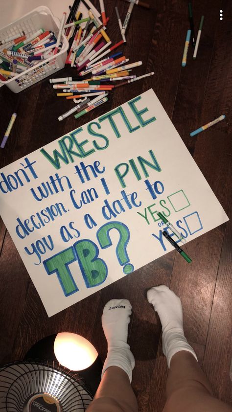 Turnabout promposal wrestling Turnabout Dance Signs, Winter Formal Proposal Wrestling, Hoco Wrestling Proposals, Homecoming Proposal Ideas Wrestling, Promposal Ideas For Him Wrestling, Wrestling Homecoming Proposals, Sadie’s Proposal Ideas Wrestling, Wrestling Hoco Proposals Ideas, Cute Turnabout Posters