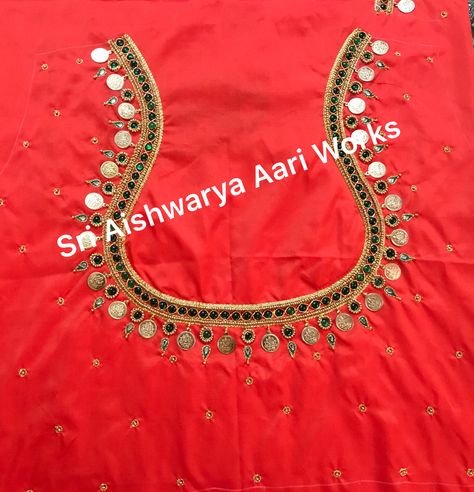 Kasula Maggam Work Designs, Choli Blouse Design, Cotton Blouse Design, Maggam Work Designs, Aari Designs, Best Blouse Designs, Kids Blouse Designs, Wedding Saree Blouse Designs, Maggam Works