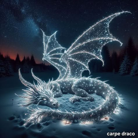 Sky Dragon Art, Crystal Dragon Art, Cool Dragon Pictures, Diamond Dragon, Snow Dragon, Creature Fantasy, Mythical Creatures Fantasy, Mythical Dragons, Dragon Artwork Fantasy